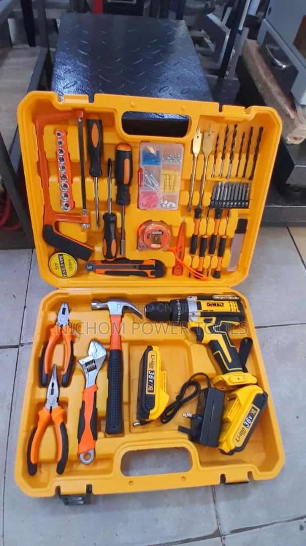 36v Dewalt Complete Drill Toolset