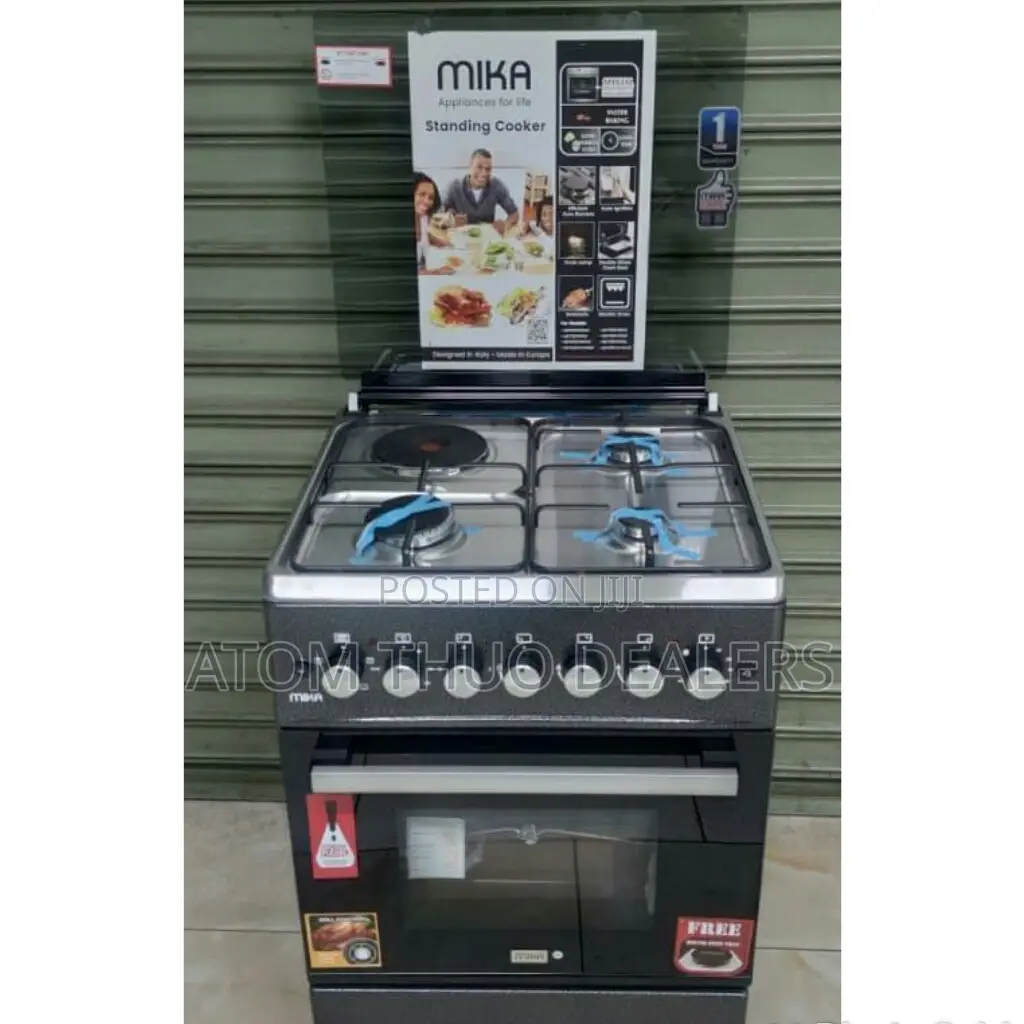 Marble Mika 60*60 3+1 Standing Cooker With Electric Oven