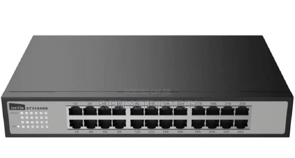 Netis St3124g 24-Port Gigabit Ethernet Rackmount Switch