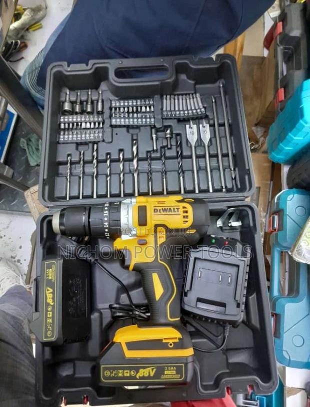 88v Dewalt Cordless Hammer Drillset - main view