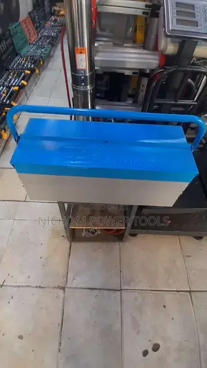 21inches Empty Metallic Toolbox