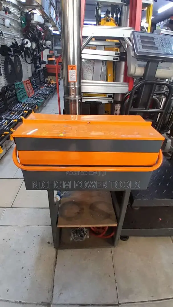 21inches Empty Metallic Toolbox