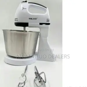 Sokany Mixer With 2L Stainless Bowl