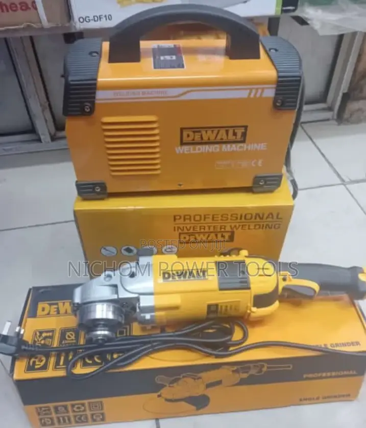 Dewalt Welding Combo/9" Angle Grinder 500a Welding Machine