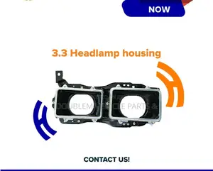 Headlamp Housing Isuzu 3.3 NKR/NPR/3.6 Old Model