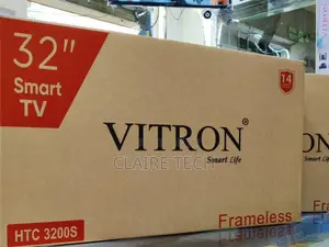 Latest Vitron 32 Inches Smart Android Flameless Tv Htc3200s
