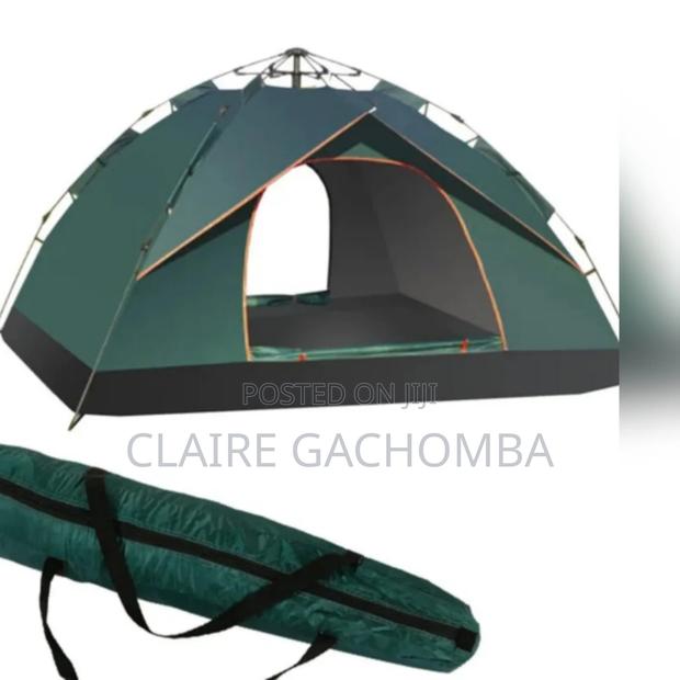 Jungle Green Camping Tent for 2-4 People - main view