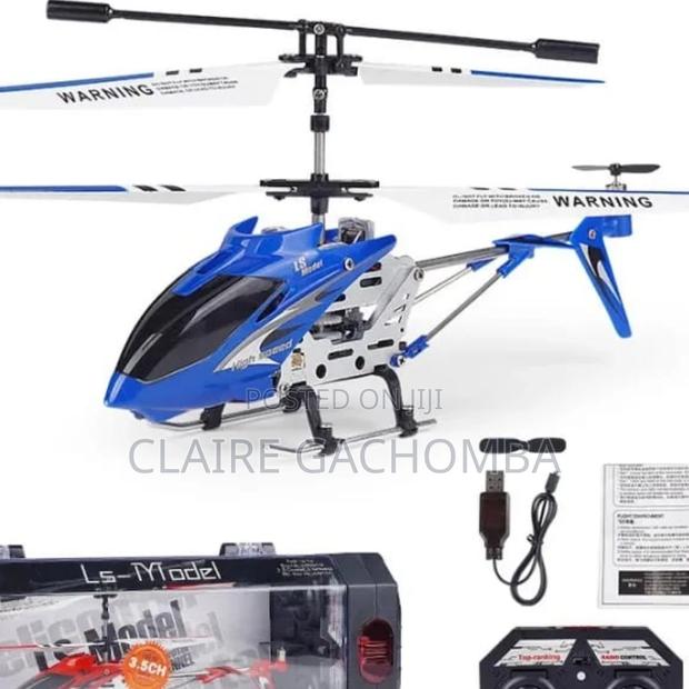 Rechargeable Kids Helicopter With Remote - main view