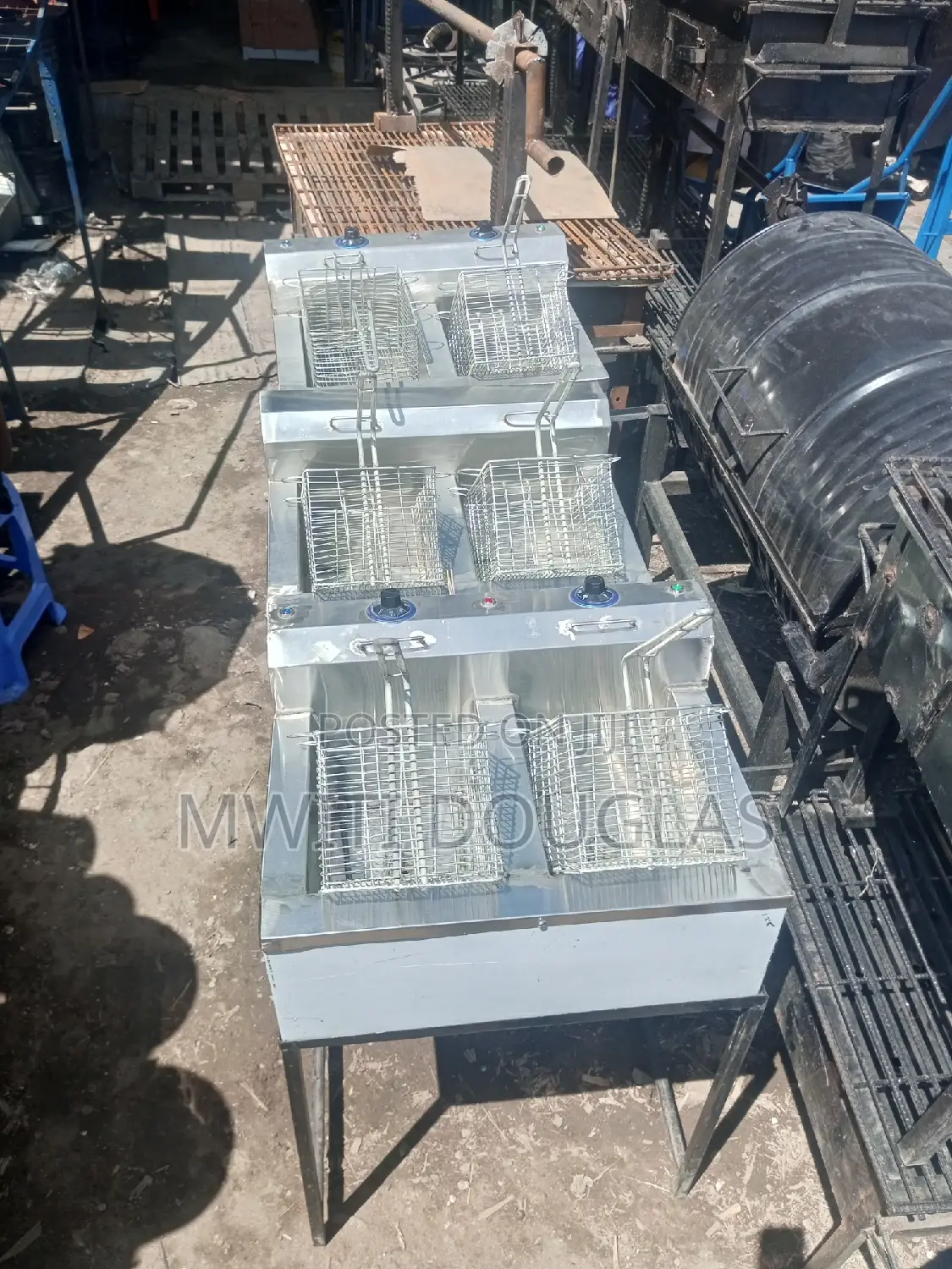 Electric Double Deep Chips Fryer