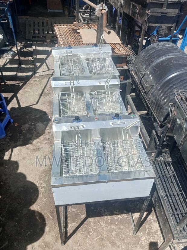 Electric Double Deep Chips Fryer