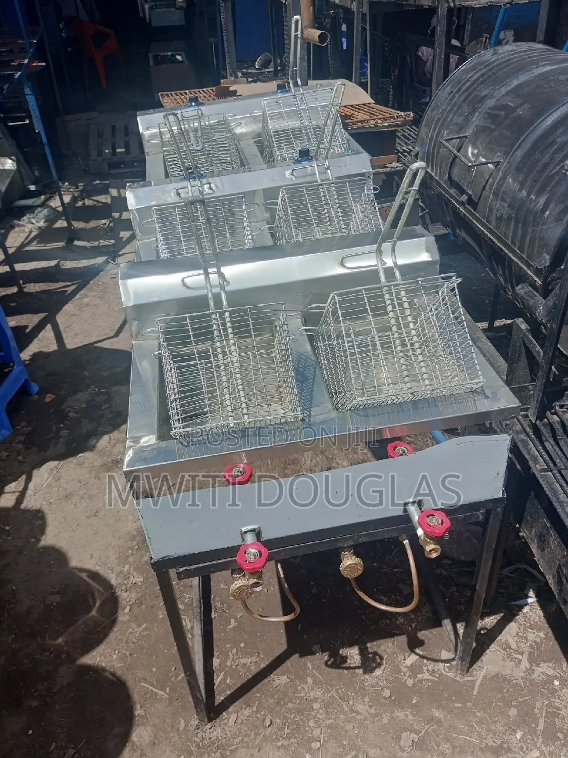 Gas Double Deep Chips Fryer
