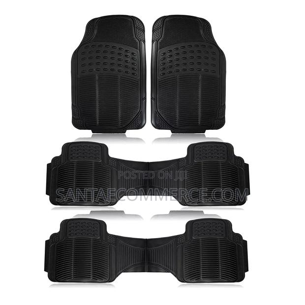 Universal 7 Seater Heavy Duty Rubber Car Floor Mats
