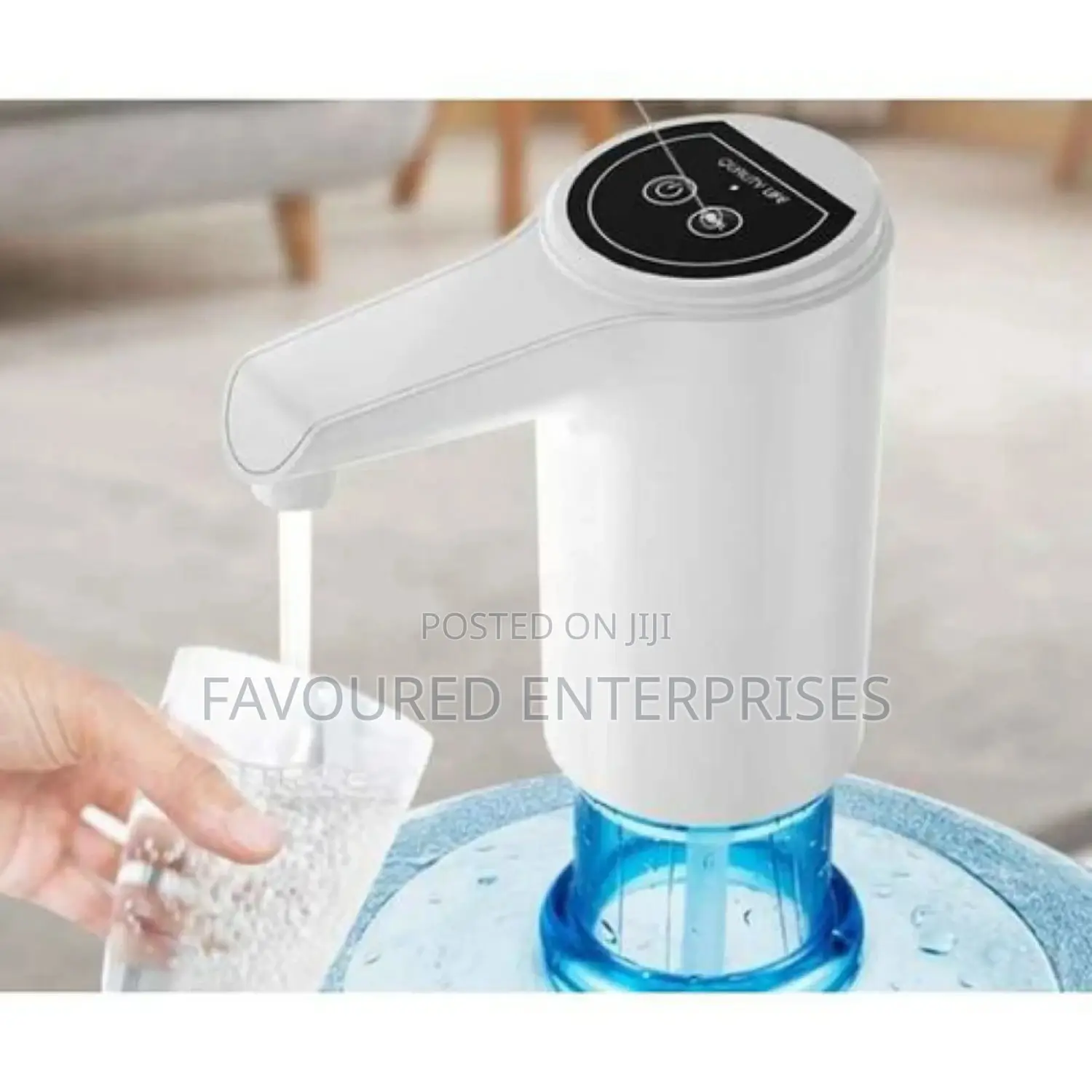 Electric Automatic Water Dispenser Pump - Rechargeable