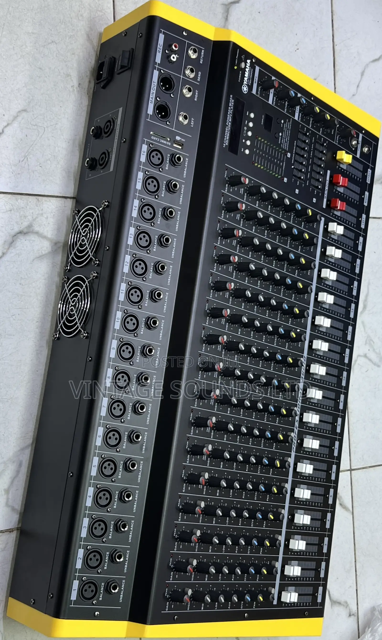 Yamaha PMX1600 USB Bluetooth Mixer / Black New Model