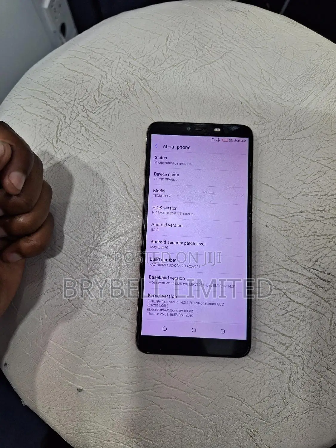 Tecno Spark 2 16 GB Gold