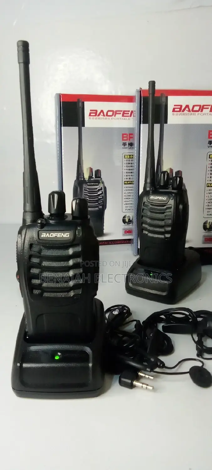 Baofeng 888s Dual Ham Radio Handheld Earpiece for Security