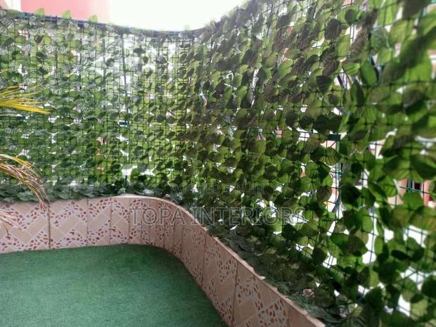Meshed 1mx3m Roll Artificial Privacy Leaf Fence - main view