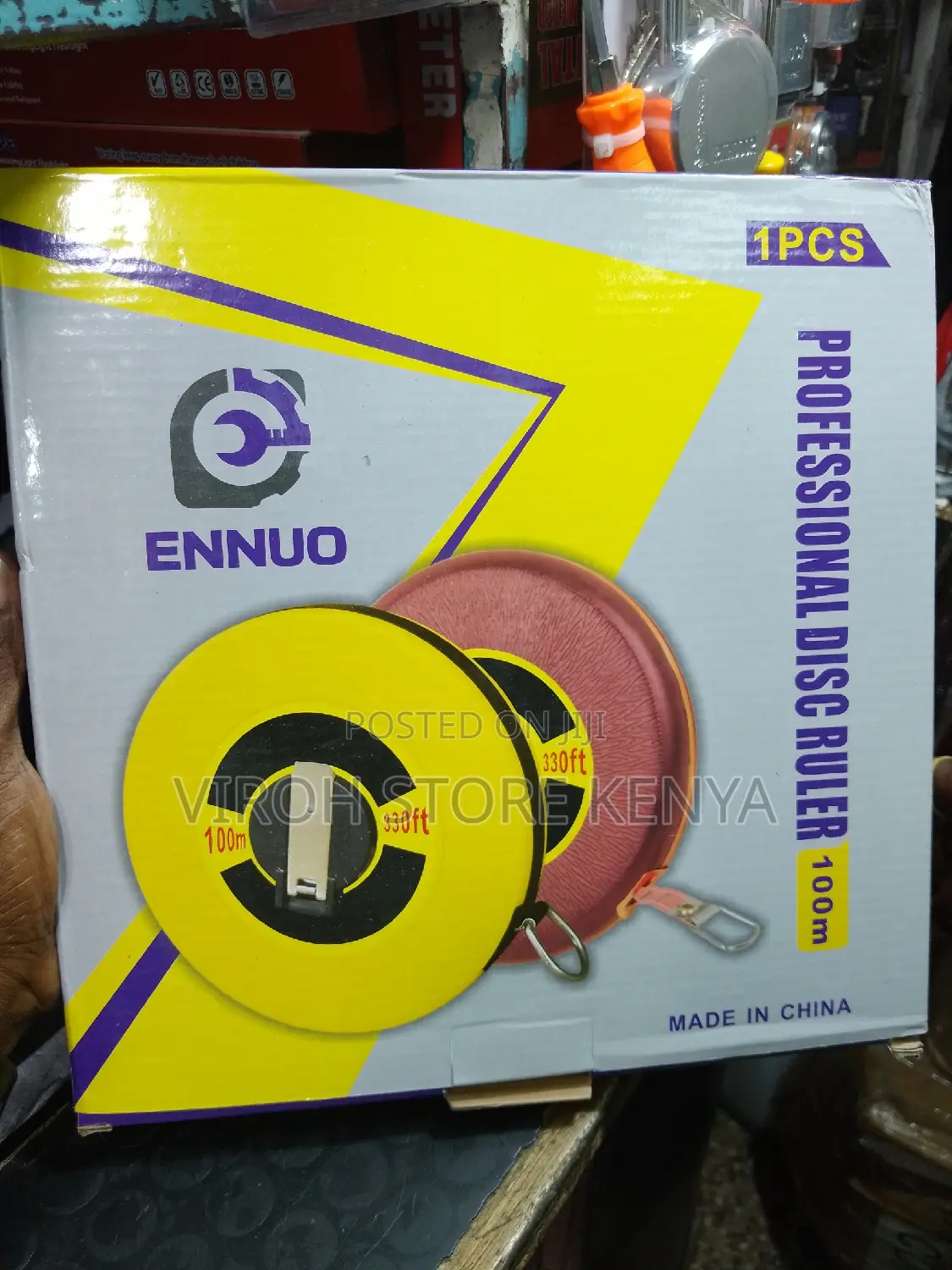 ENNUO Measuring Tape 100 Metres 330ft