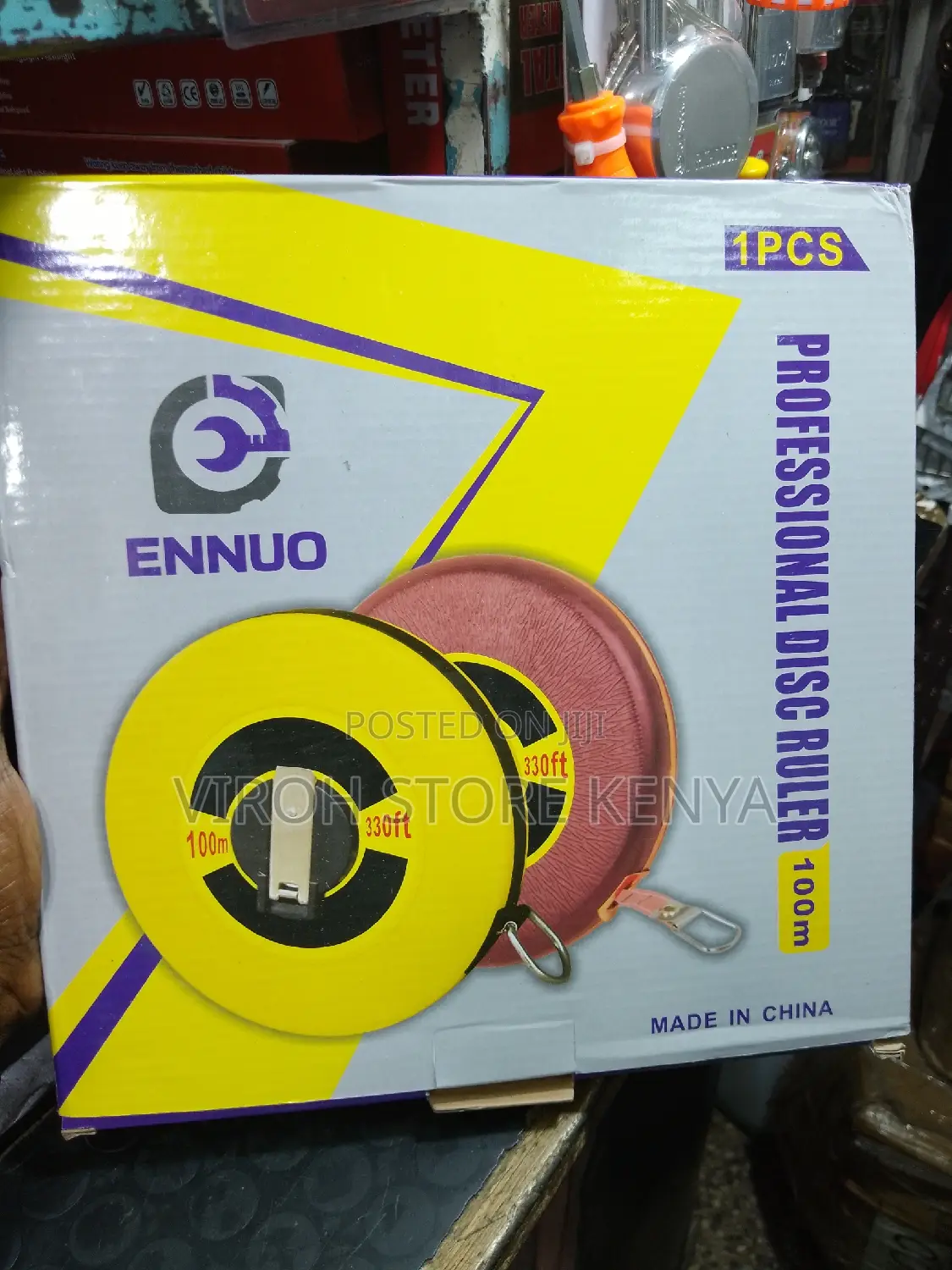ENNUO Measuring Tape 100 Metres 330ft