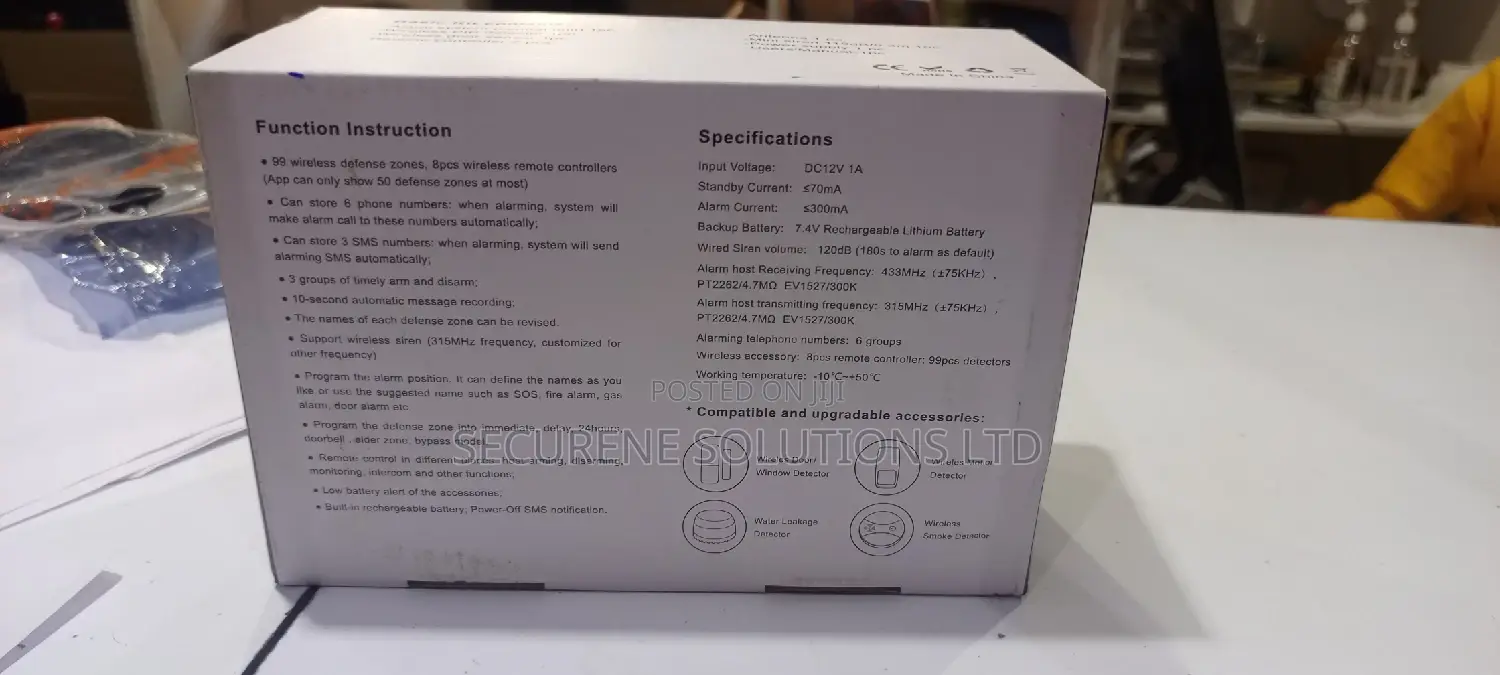 Tuya Smart Wireless Home Alarm System App GSM4G LTE + Wi-Fi