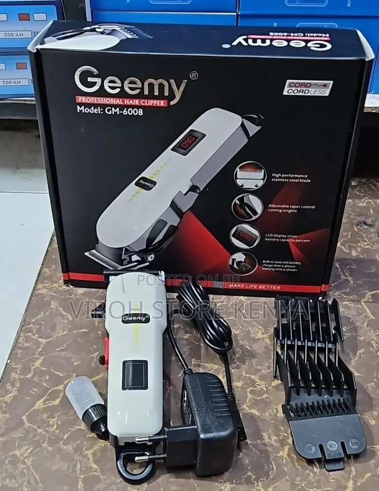 Geemy Cordless GM-6008 Professional Hair Clipper