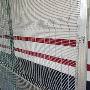 Galvanized Anti Climb Clear View Fence