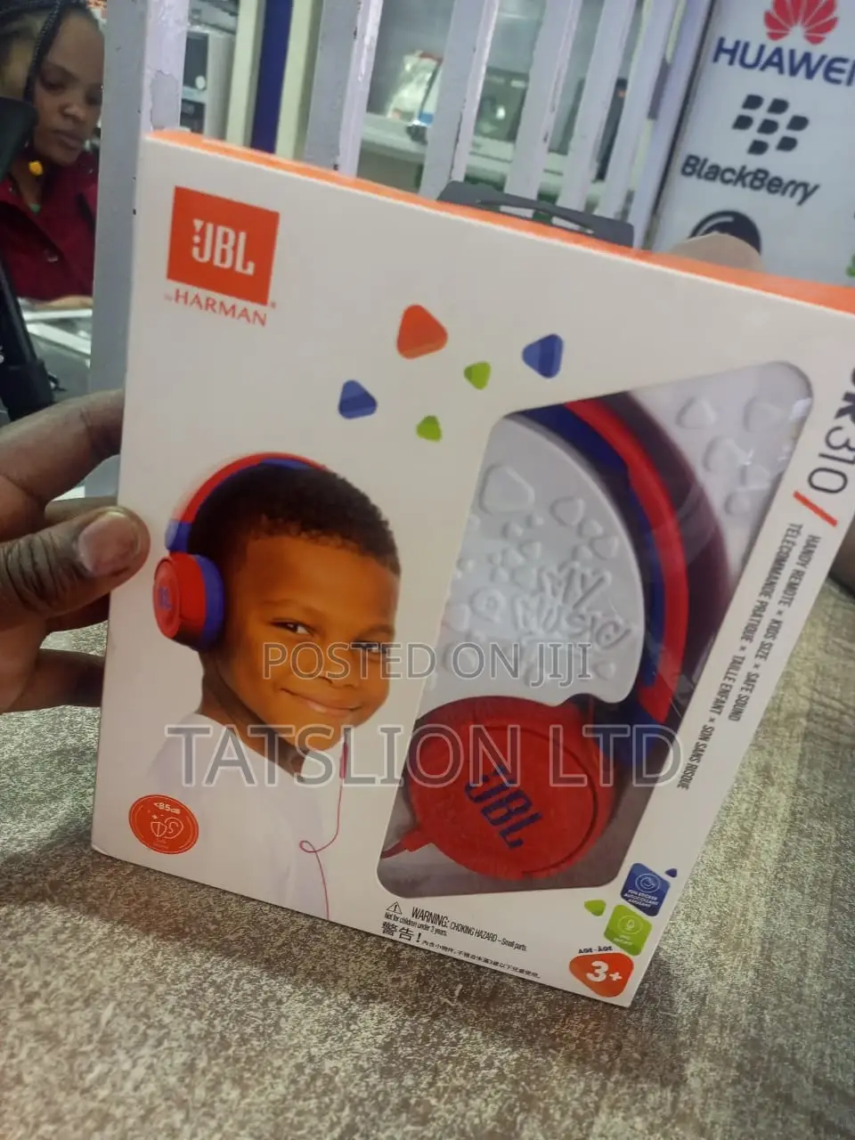 JBL Jr 310 Bt Headphones Red