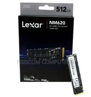 Lexar 512GB Nm620 Internal SSD M.2 Pcie Gen 3*4 Nvme 2280