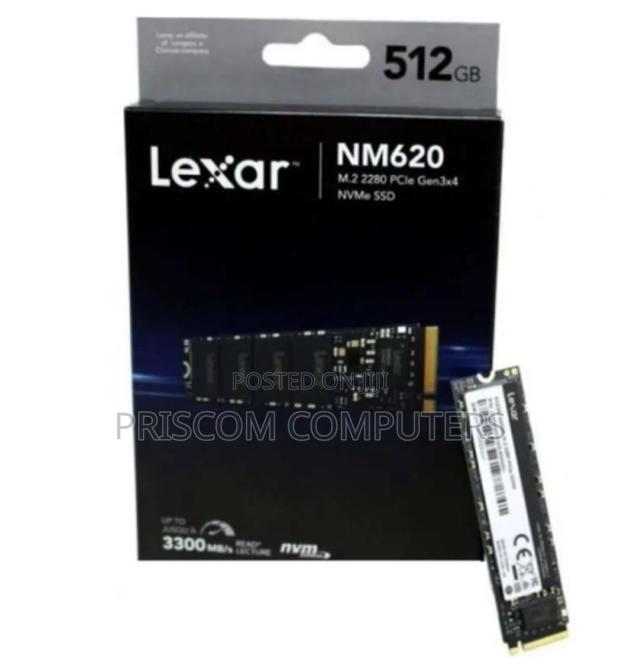 Lexar 512GB Nm620 Internal SSD M.2 Pcie Gen 3*4 Nvme 2280