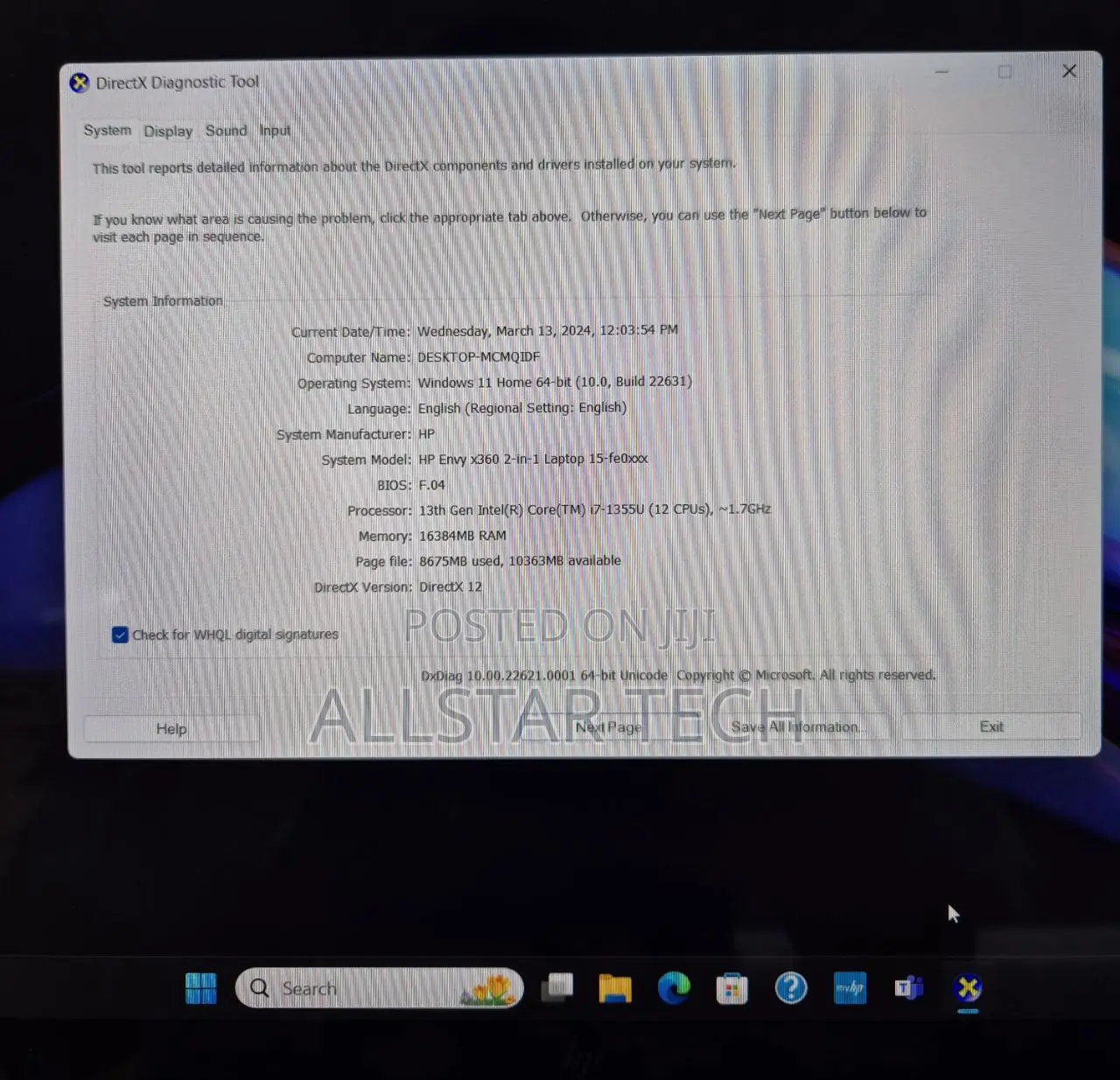 Laptop HP Envy 15 16GB Intel Core I7 SSD 512GB