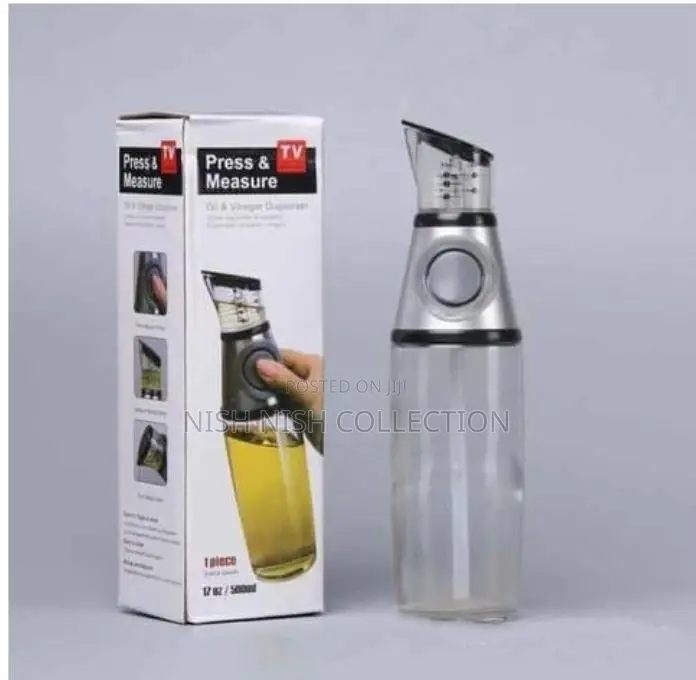  *Press and Measure Oil and Vinegar Dispenser