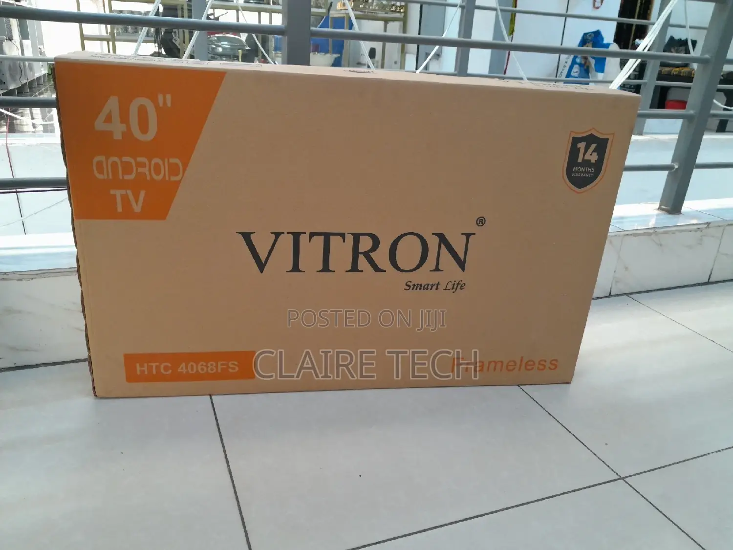 Vitron 40" Inches Smart Android Tv 4068fs