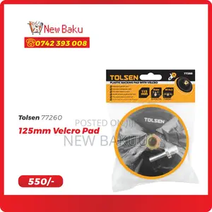 125mm Velcro Pad Tolsen 77260
