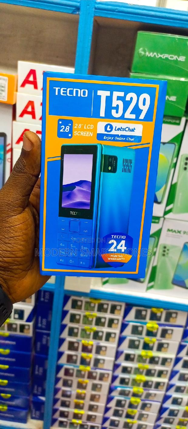 New Tecno T529 Black - main view