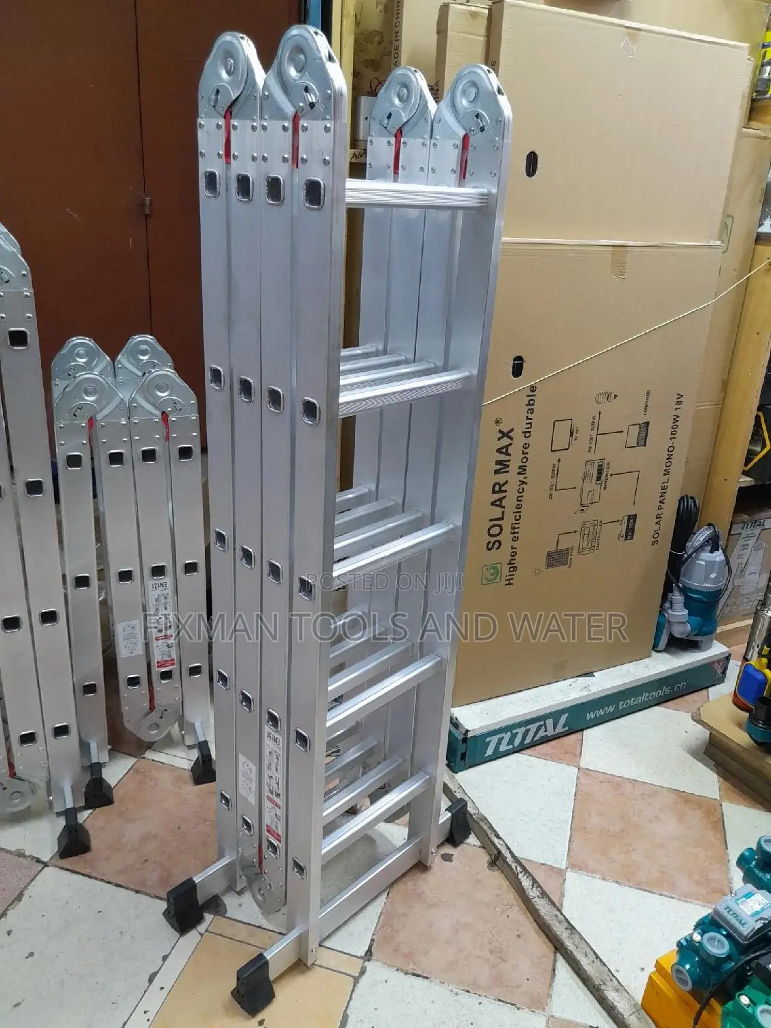 Aluminium Portable Ladder 20 Ft , 5×4 Section