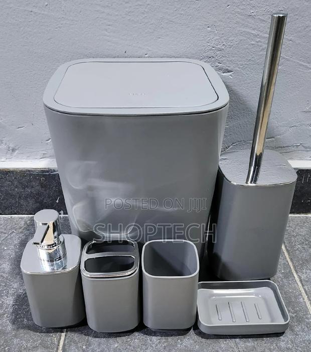 *6pcs Bathroom Accessories Set