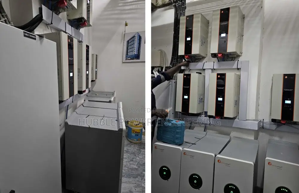 60kva Solar Systems With 90kwh Lithium Ion Battery