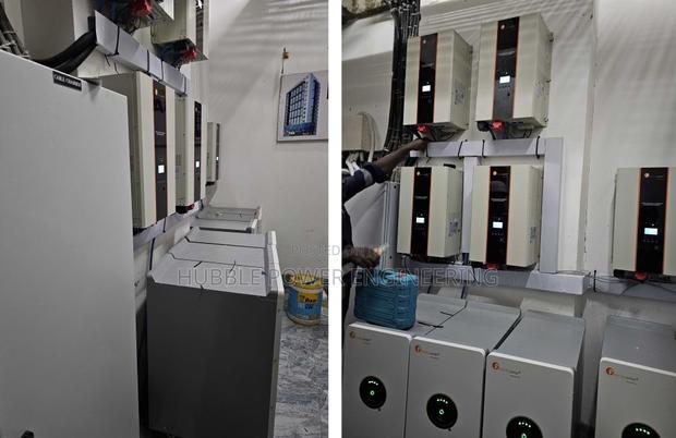 60kva Solar Systems With 90kwh Lithium Ion Battery - main view