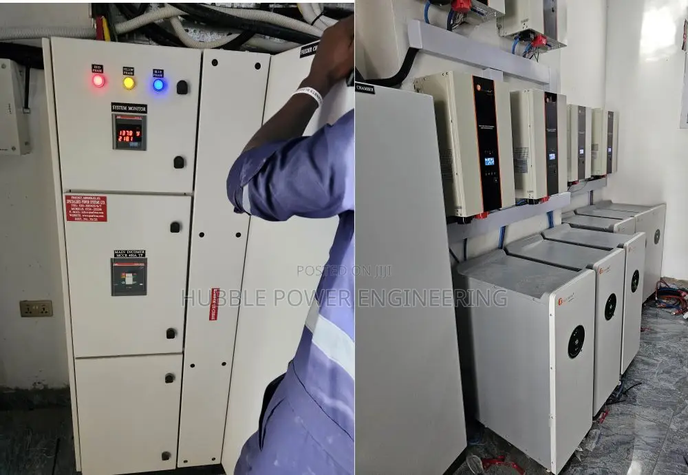 60kva Solar Systems With 90kwh Lithium Ion Battery