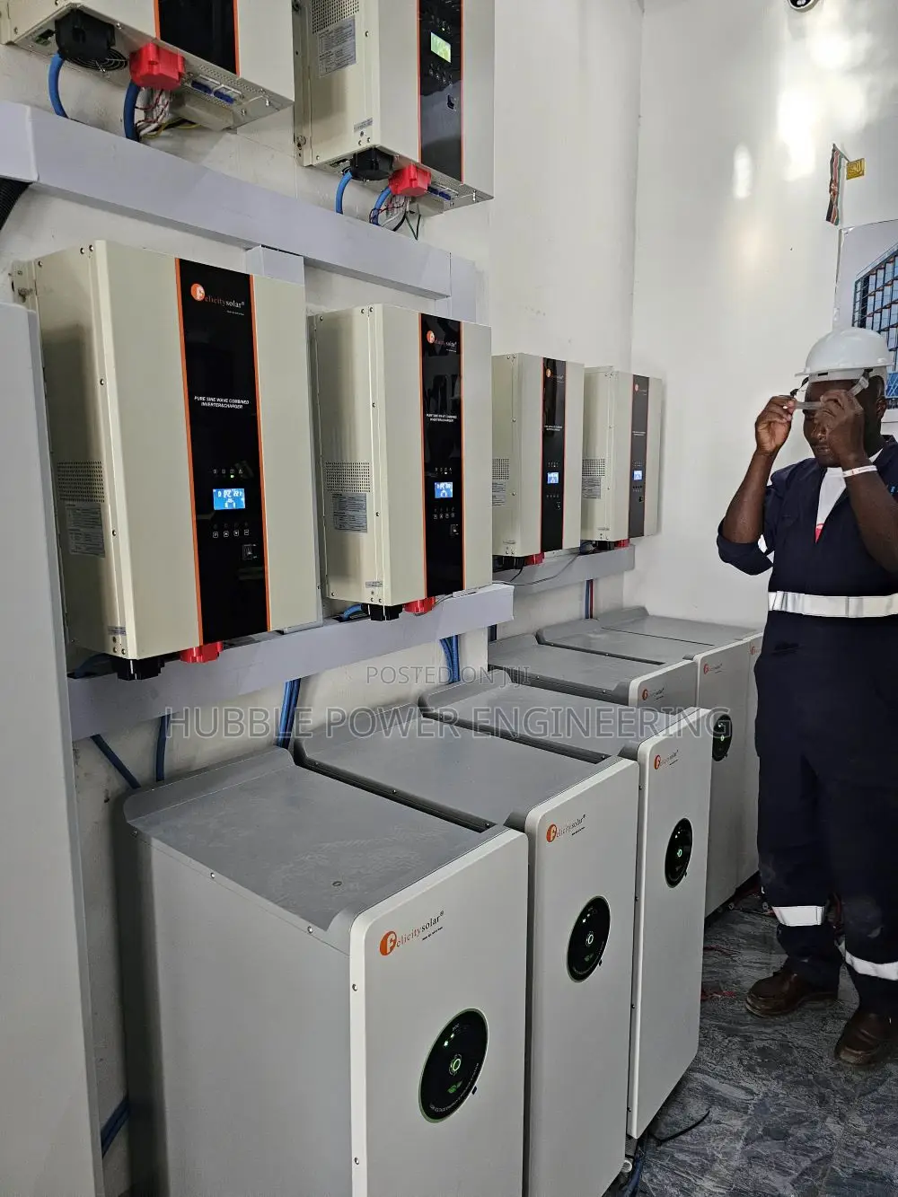 60kva Solar Systems With 90kwh Lithium Ion Battery