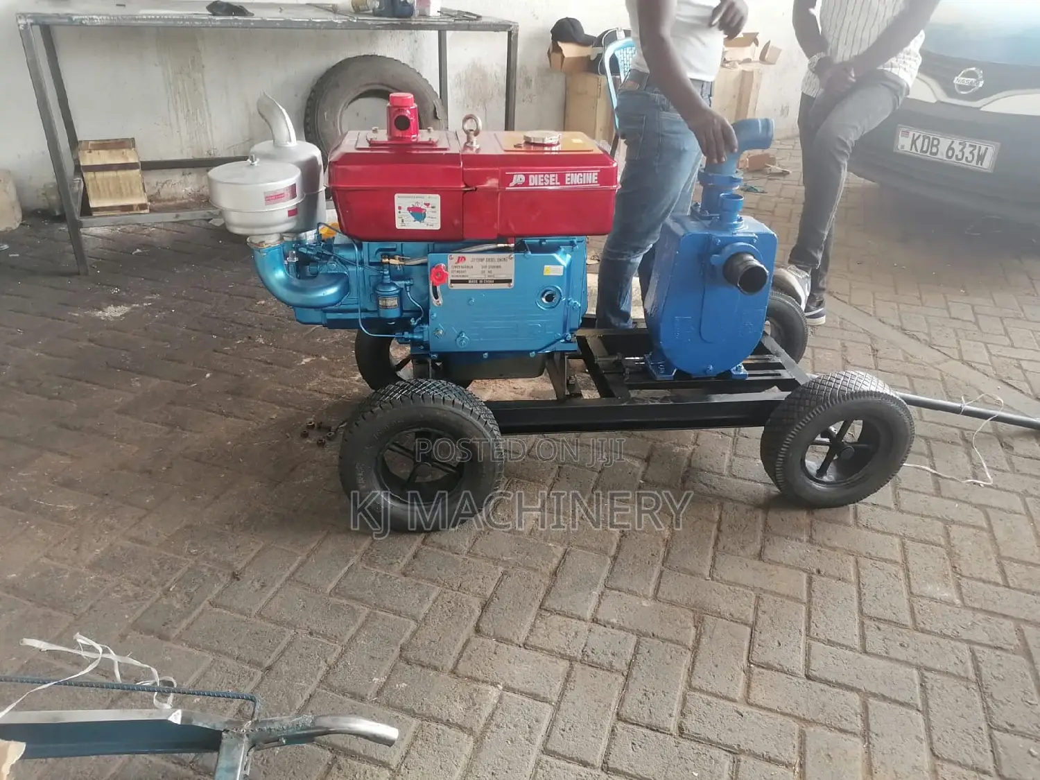 Diesel Highpressure Water Pump 30hp With 100m Barepump
