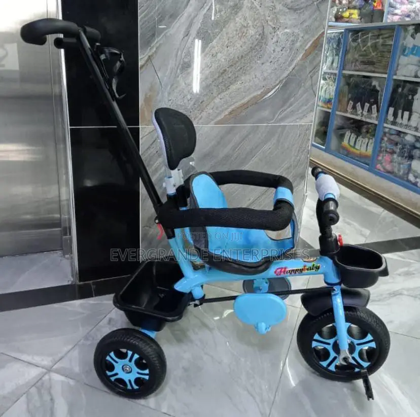 Tricycle ,Tricycle With Protective Side Bar, Push Handle