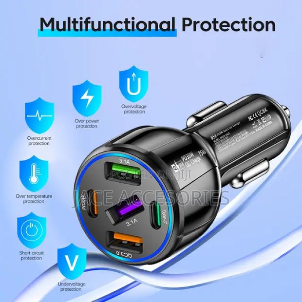 P30w Car Fast Charger Usb C to C - thumbnail 2