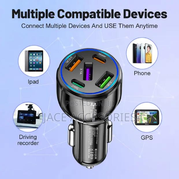 P30w Car Fast Charger Usb C to C - thumbnail 3