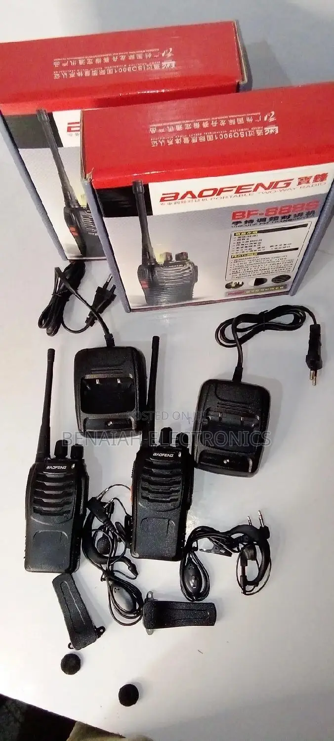 Baofeng 888s Uhf 400-470 MHZ 5w Bf 888s.Handheld Ham Radio
