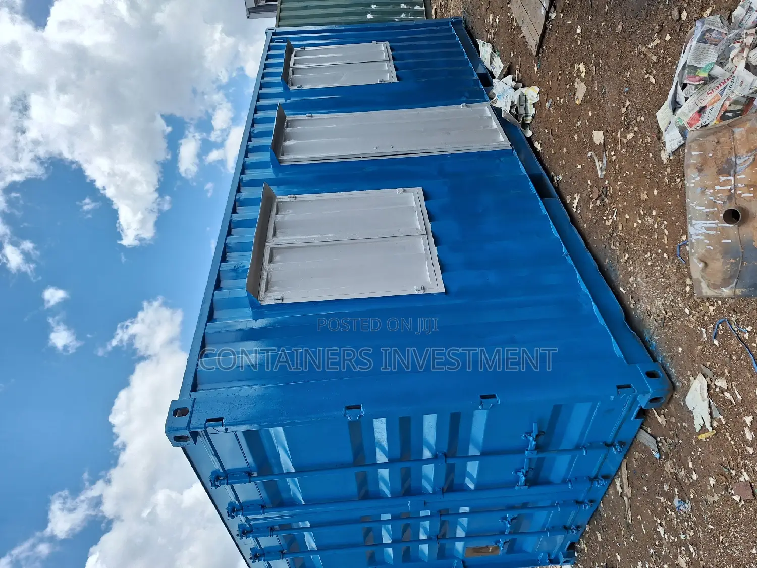 20ft Container Storage Unit and Store Man Office.
