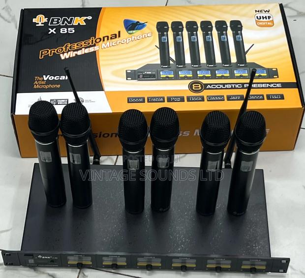 BNK X85 6in1 Wireless Microphone System - main view