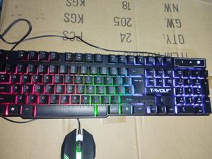 Rainbow Backlight Mechanical Gaming Keyboard Programmable - main view