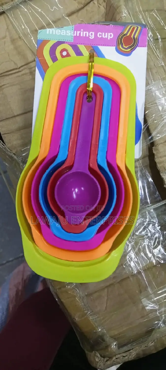 6pcs Rainbow Measuring Cups