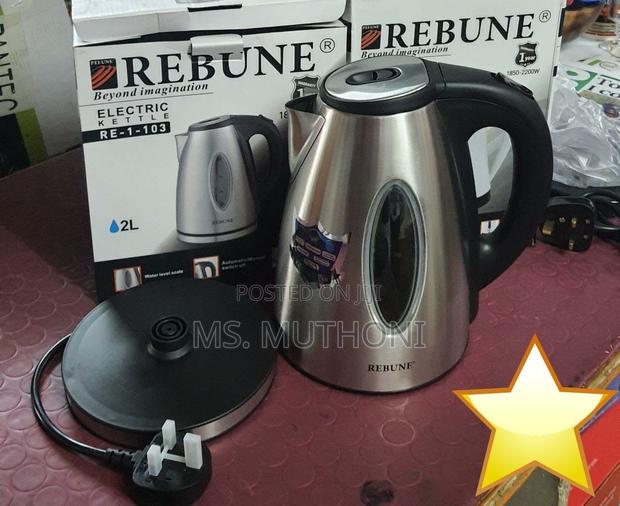2 L Rebune Silver Kettle - main view